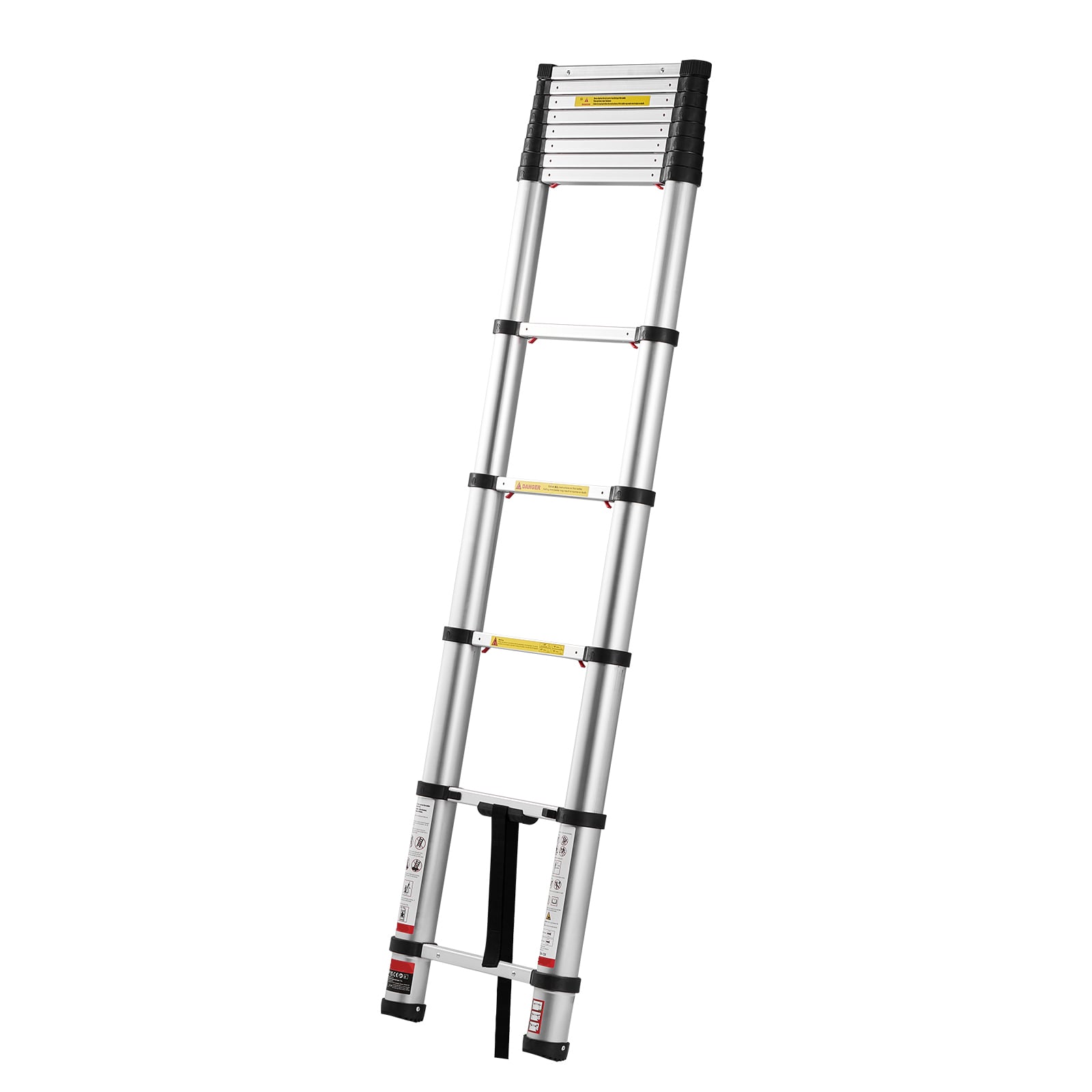 Telescoping Ladder Aluminium Lightweight Multi-purpose Extension_voghion.com